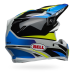 Bell Crosshelm Moto-9S Flex Pro Circuit 24 - Zwart / Blauw